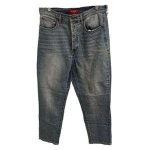 Vintage Guess High Waisted Jeans. Lightwash. Size 10/12